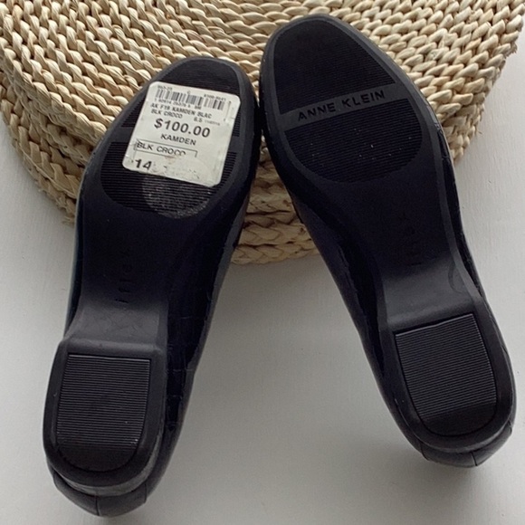NWT Anne Klein iflex Patent Leather Croc Loafers in Size 6.5 - Picture 5 of 5